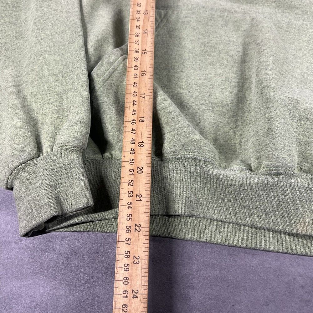 Vintage Champion Notre Dame Hoodie Women Small Green Lime Light Sweatshirt NCAA - Picture 3 of 7